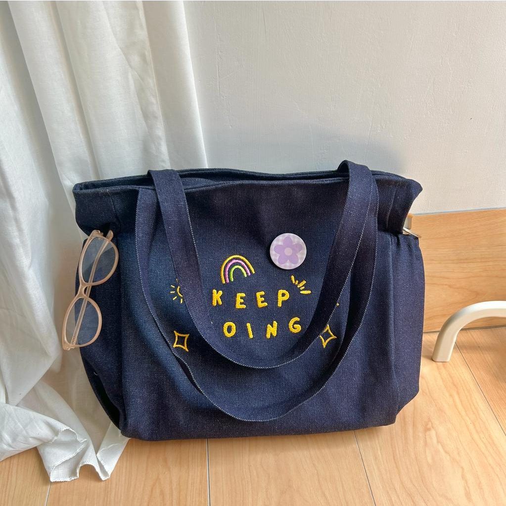 (palette) JEANS TOTE BAG