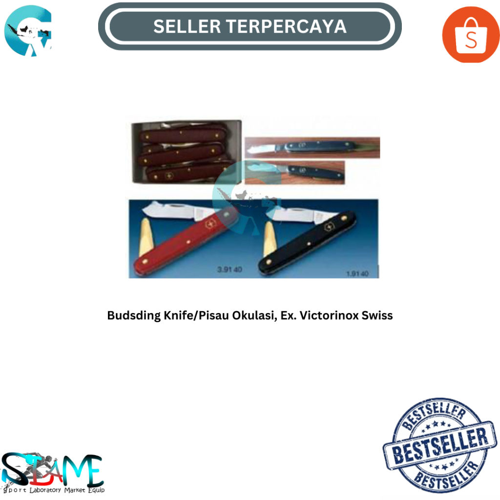 Budsding Knife/Pisau Okulasi, Ex. Victorinox Swiss