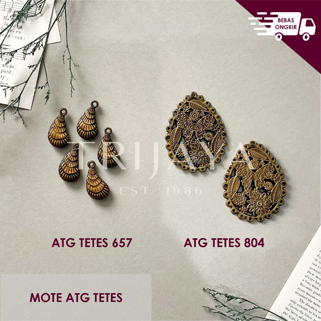 Manik Mote ATG Motif Tetes Mata - Trijaya