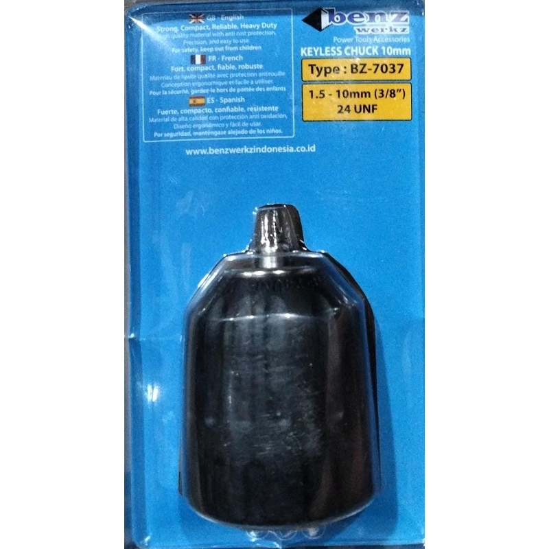 Kepala Bor Keyless BENZ 10mm DRAT