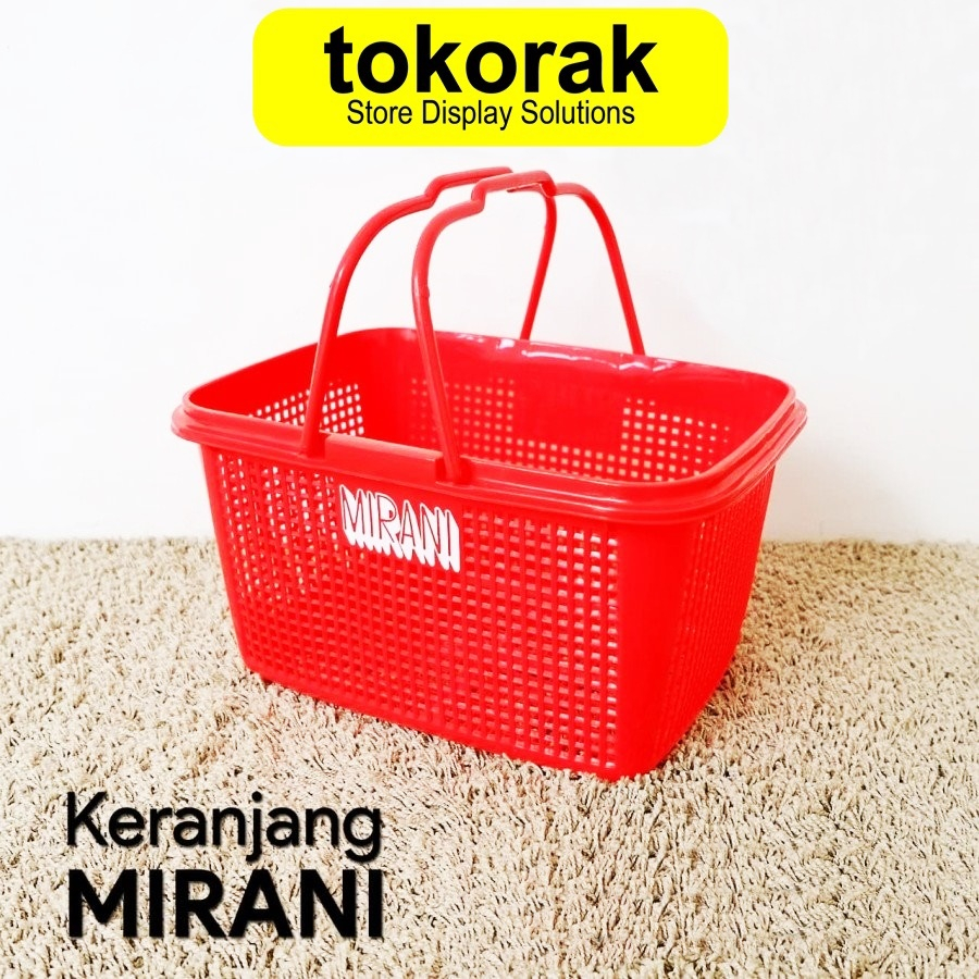 KERANJANG BELANJA MIRANI MINIMARKET SUPERMARKET SWALAYAN GOJEK ONLY