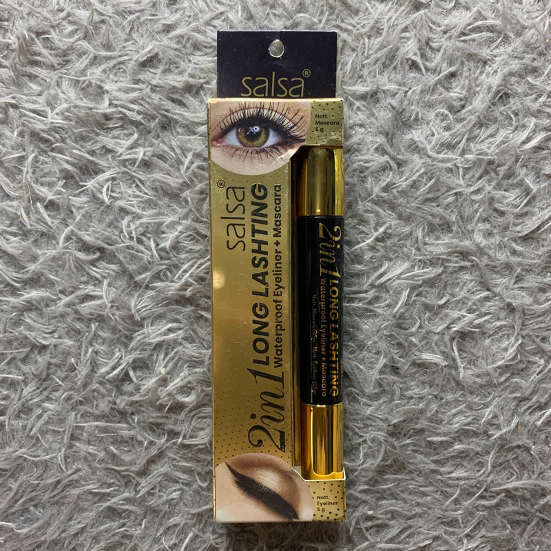 Salsa 2in1 Hyperlash Waterproof Maskara & Eyeliner / Salsa 2in1 Maskara & Eyeliner