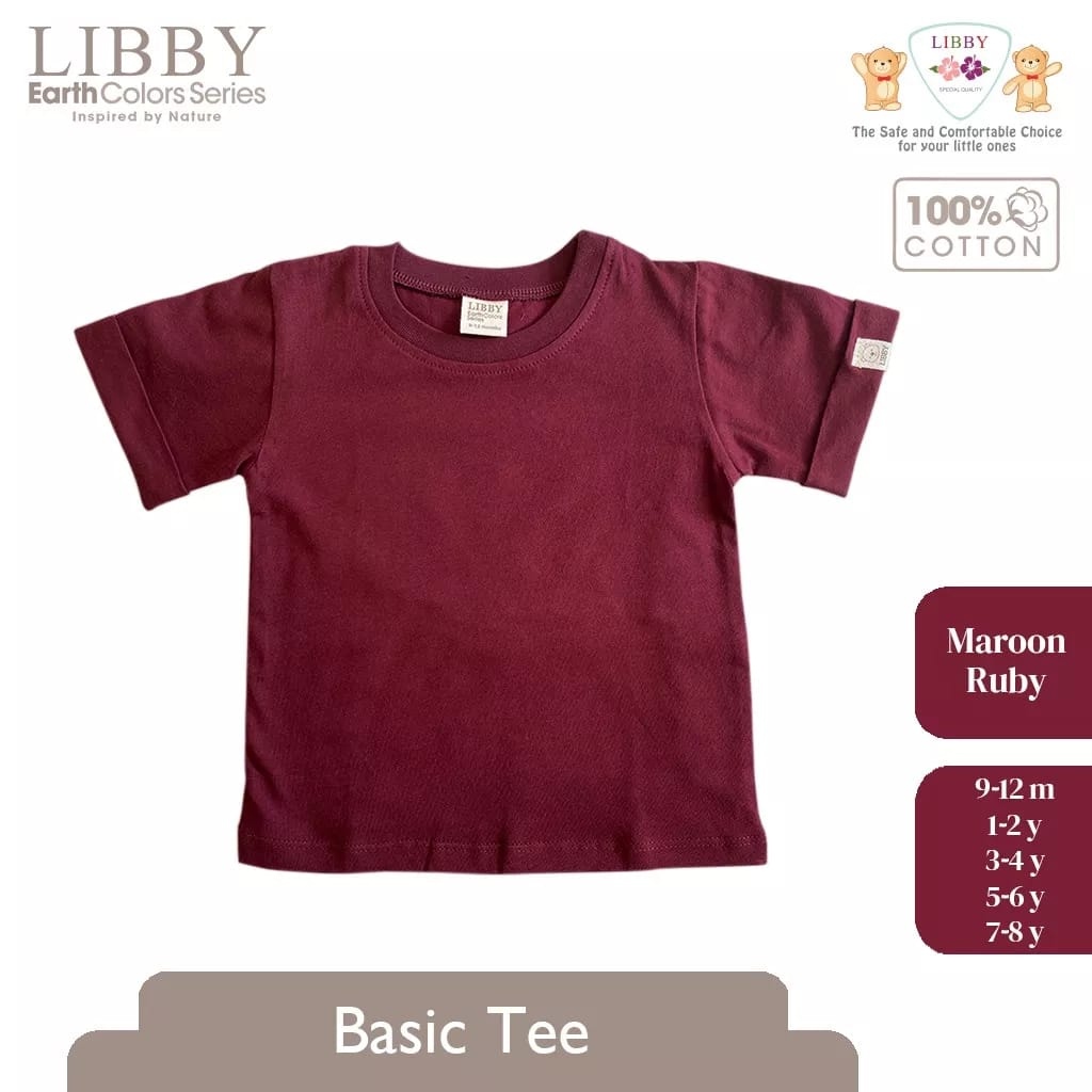 Libby Basic tee earth color