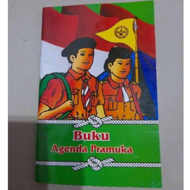 

Buku Agenda Pramuka hijau bijian