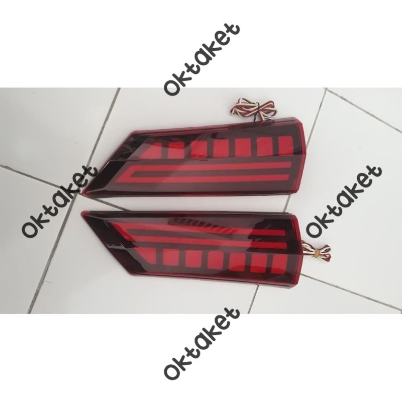 lampu reflektor Tambahan belakang Calya Sigra 2016 2018 2019 2022 2023 Running Led