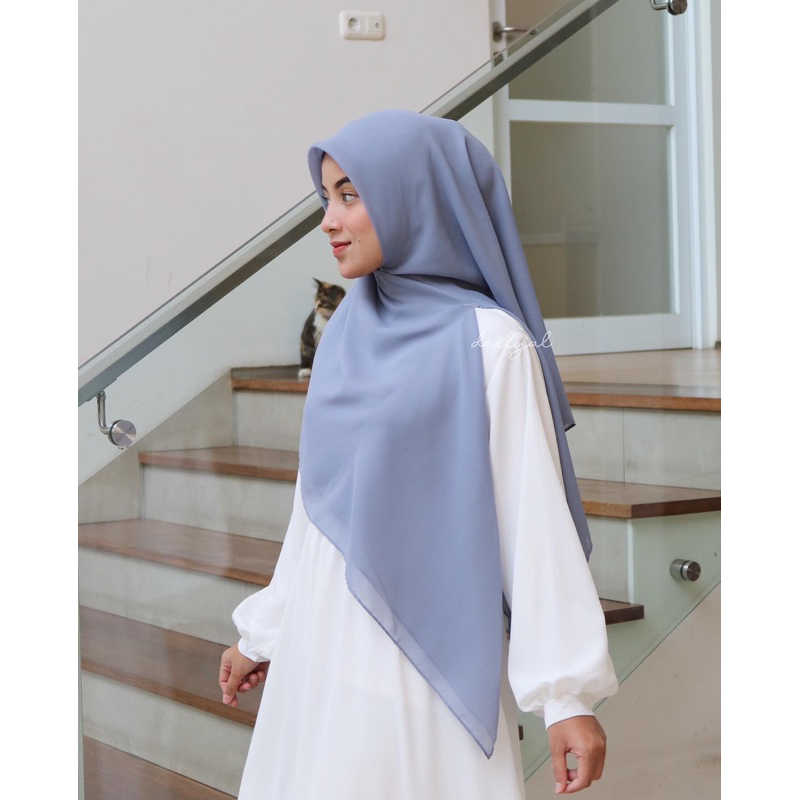 DAILYAL - Sunset Scarf Jumbo (Etalase 2 segiempat polycotton jumbo size M,L dan XL)