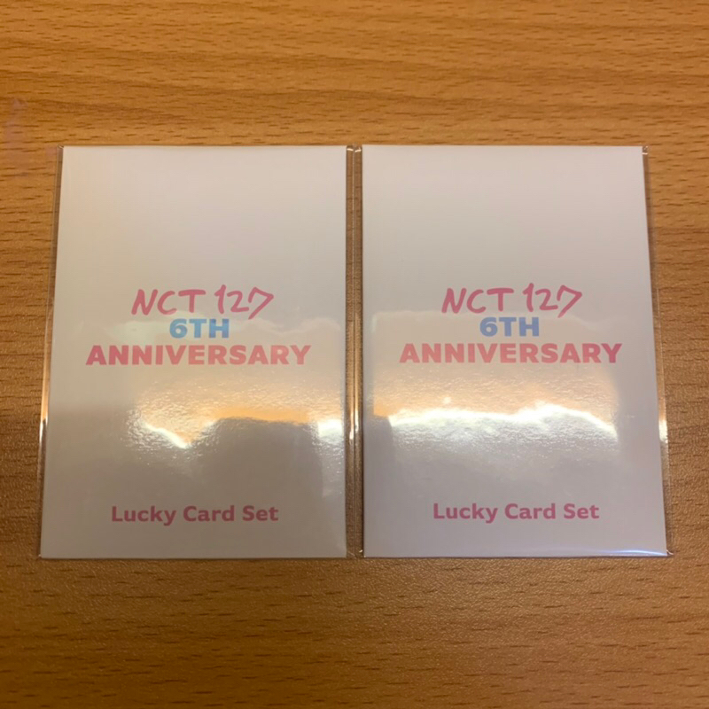 [Ready Stock] NCT 127 6th Anniversary MD Lucky Card Set Sealed Jaehyun Haechan
