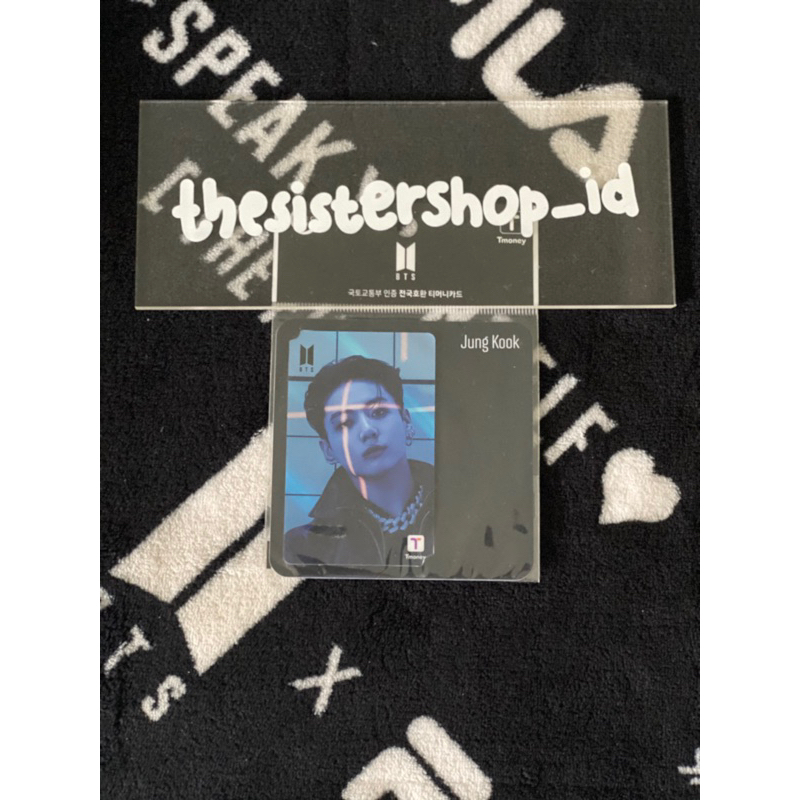 [READY STOCK] OFFICIAL BTS X TMONEY CARD• TMONEY PROOF JUNGKOOK JK BTS