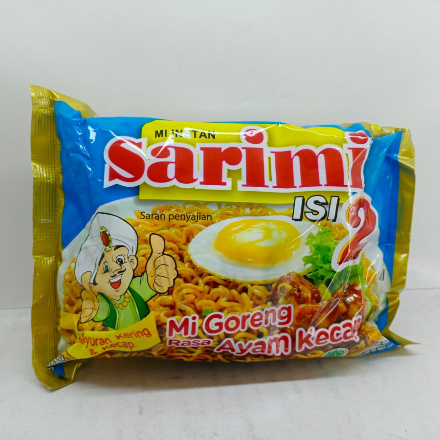 

sarimi isi 2 mie instan mi goreng rasa ayam kecap