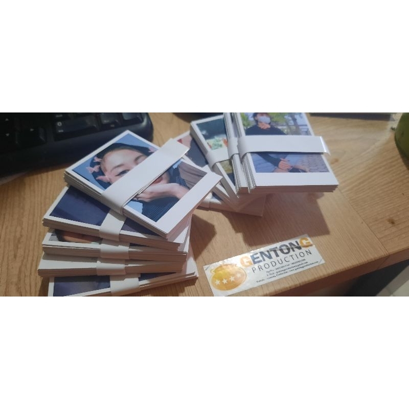 Cetak Foto polaroid 2R dapat 25 pcs harga grosir