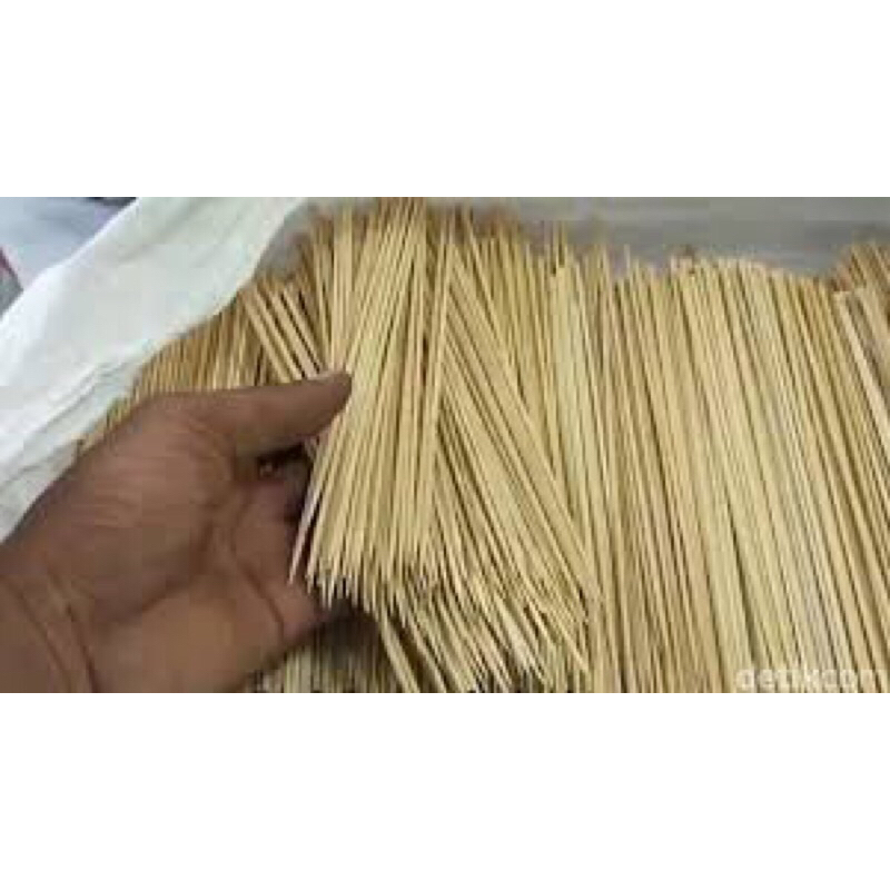 25 pcs tusuk sate buat buket panjang 30 cm