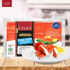 

CEDEA CRAB STICK 1KG / IKAN OLAHAN KEPITING STICK