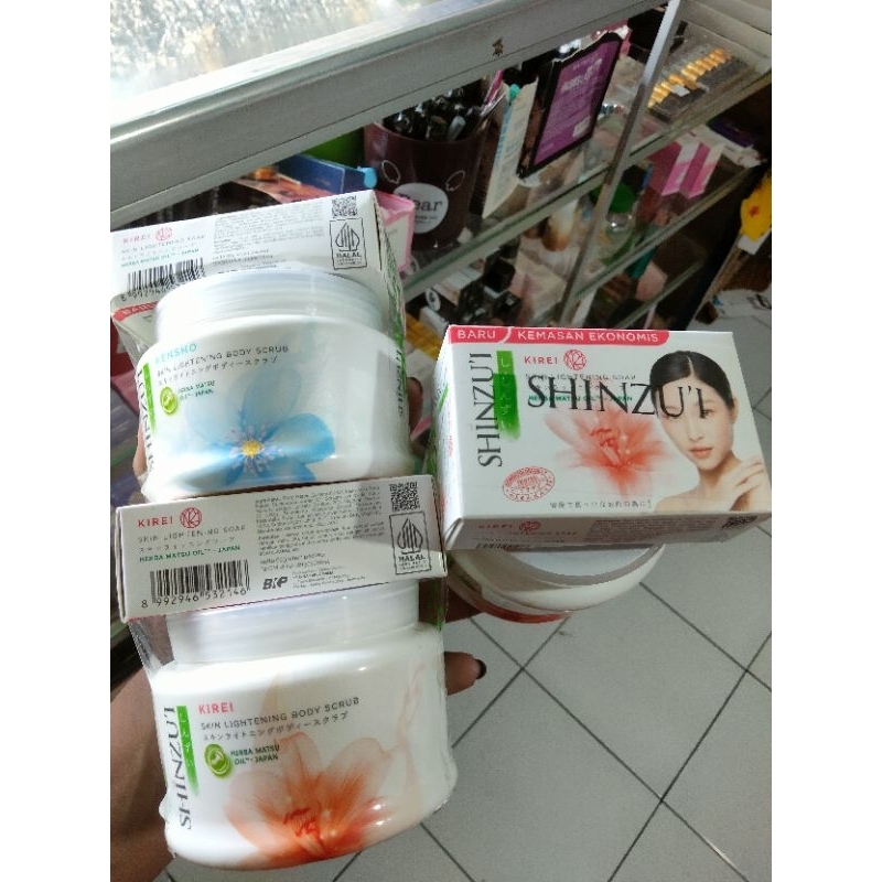 LULUR SHINZUI 200GR FREE SABUN MANDI 60GR