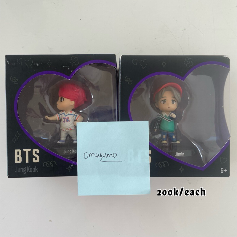 BTS TINYTAN OFFICIAL FIGURE JUNGKOOK JIMIN