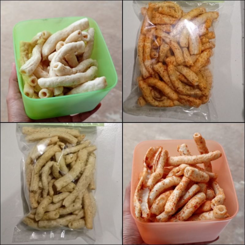 

KERUPUK SEBLAK USUS/ Krupuk Seblak Pedas dan Original