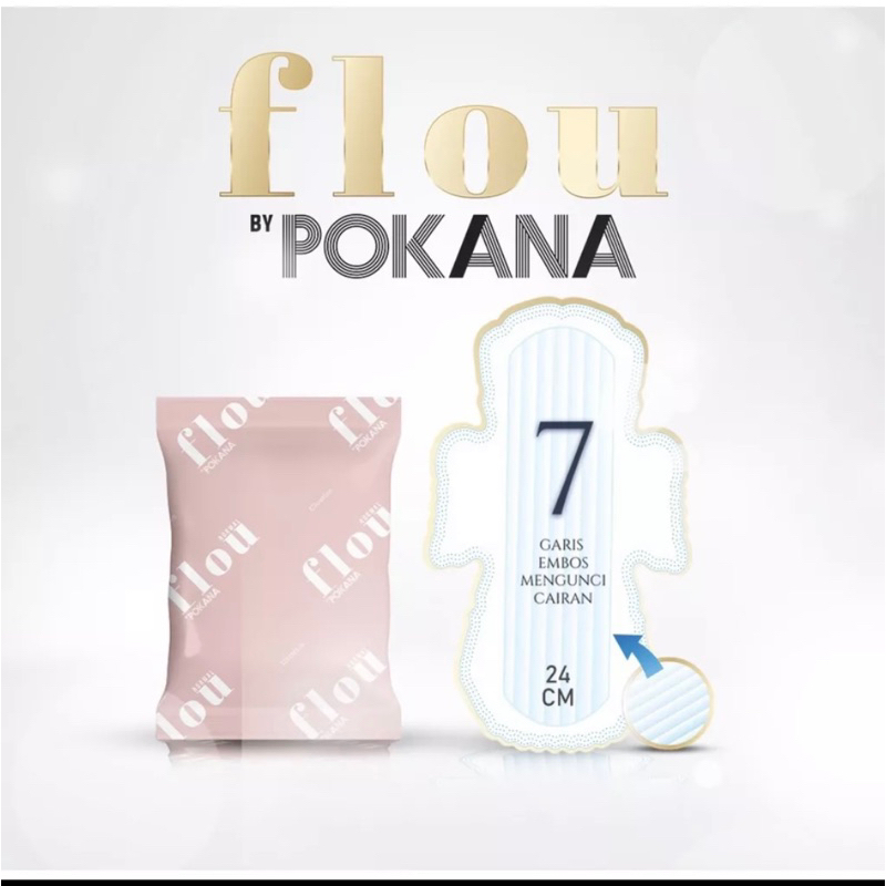 FLOU by POKANA ( Pembalut SAP Ultrathin 0,7 mm)