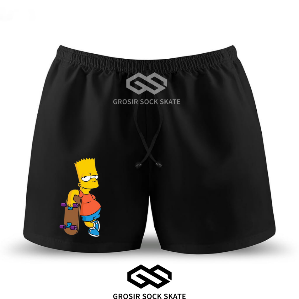 BOXER CELANA PENDEK MUSIC SIMPSONS 2