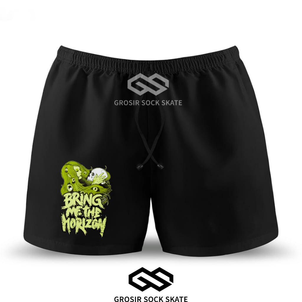 BOXER CELANA PENDEK MUSIC BAND BMTH