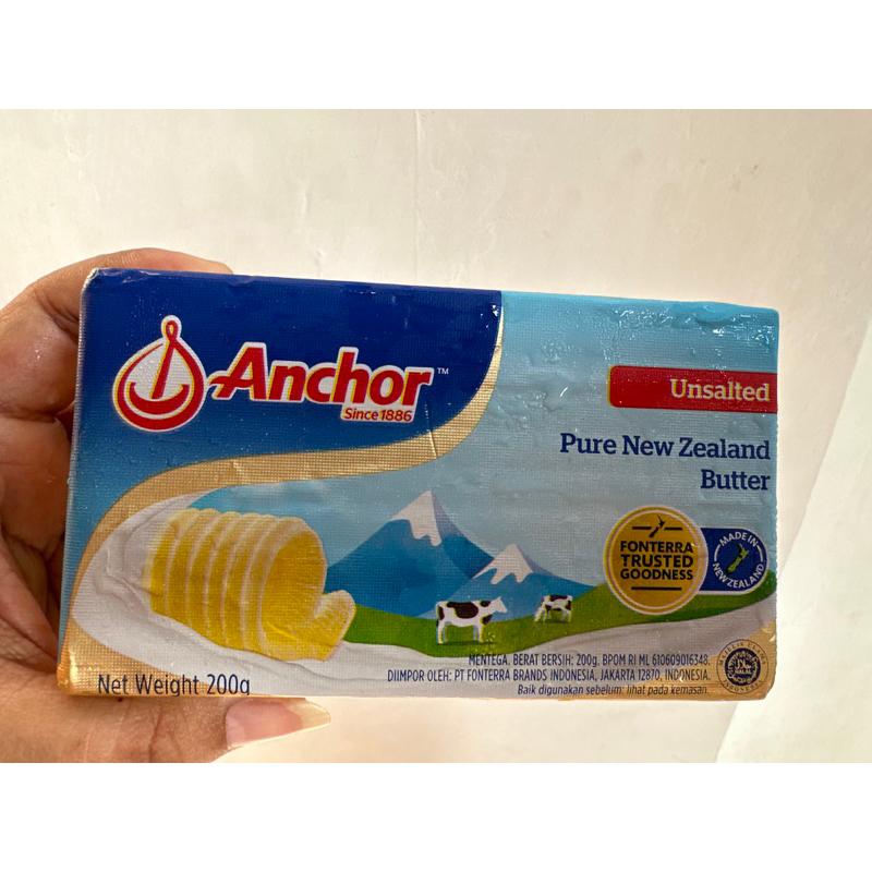 

Butter Anchor Unsalted | Salted 200gr JANGAN CO kalau tidak bisa baca deskripsi!!