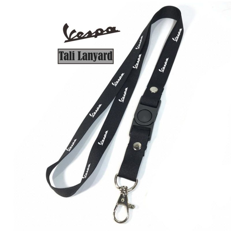 

lanyard VESPA lanyard DISTRO gantungan kunci name tag id card kartu nama / tali lanyard gantungan leher fullprint