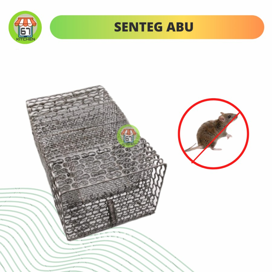 Kitchen 67 - Perangkap Tikus Jebakan Tikus Mouse Trap Senteg Tikus Besi Ampuh