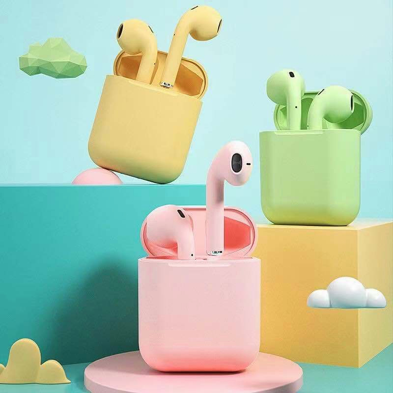 COD SM88 Inpods12 Inpods 12 Headset Bluetooth 5.0 Warna Macaron