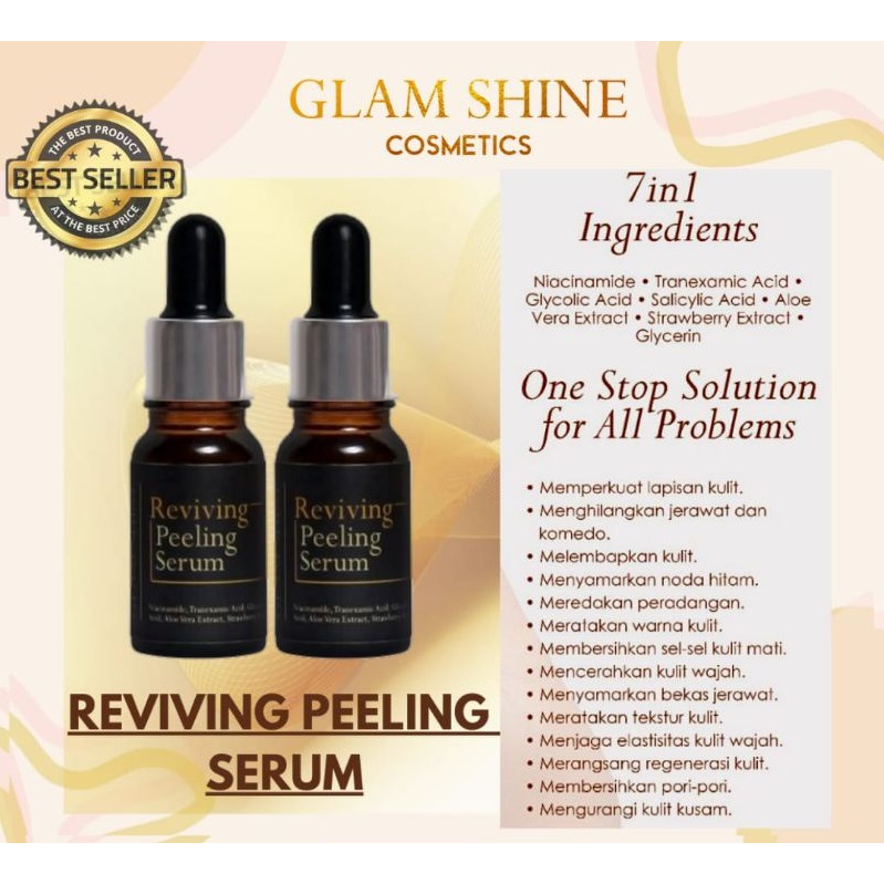 Reviving Peeling Serum Glamshine |Aceh