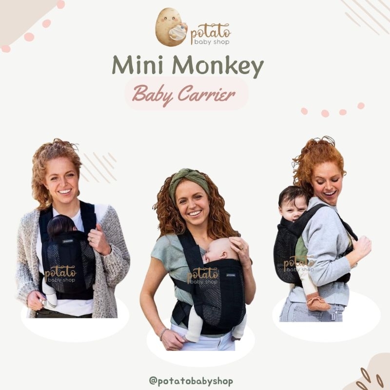 Mini Monkey Baby Carrier - Gendongan Anak M Shape