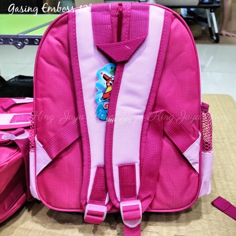 Ransel TK Murah Gasing Kids 12 Inc Emboss Batok Karakter Tas Sekolah Anak Perempuan HK Pony Unicorn