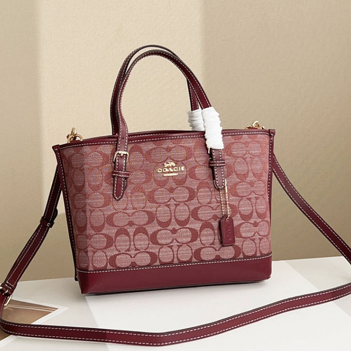 Coach CH228 MollieTote 25 Tote Bag Shoulder Bag Handbag Crossbody Bag  ttb 228