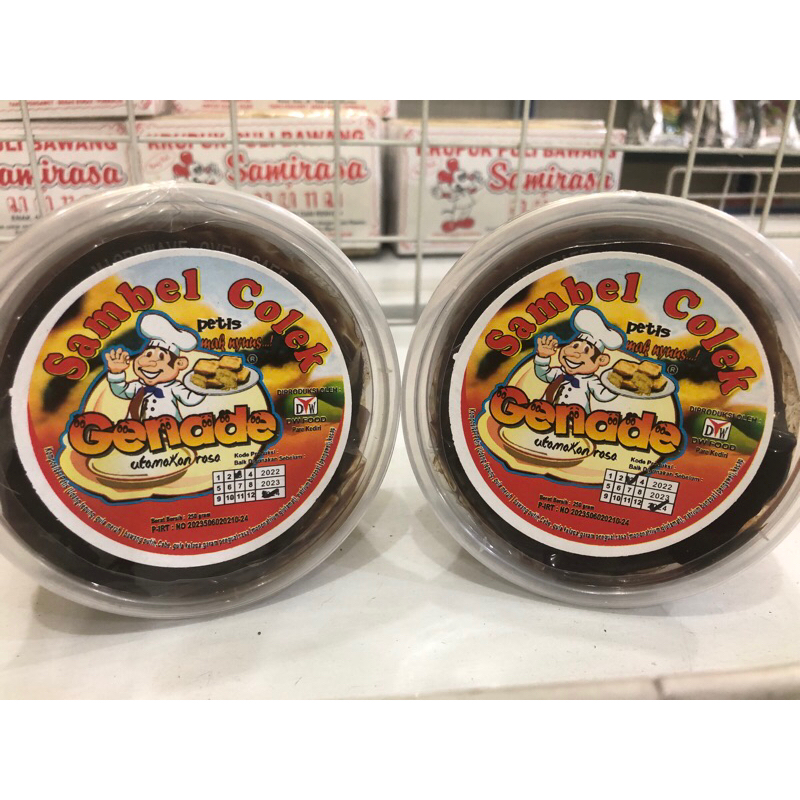 

Petis bumbu colek denade 250gr khas Kediri