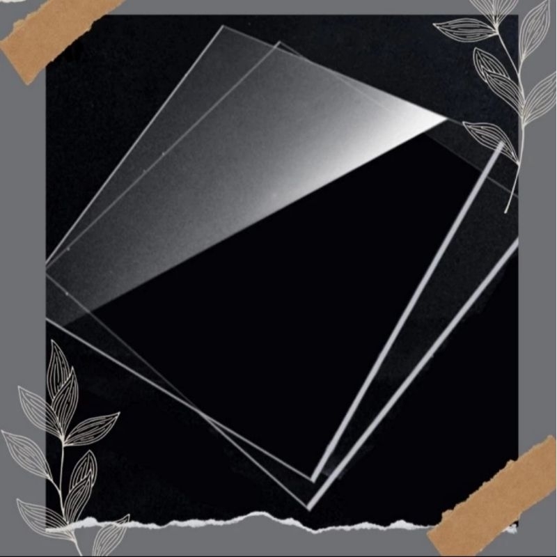 

Acrylic potongan 2mm bening/custom acrylic 2mm