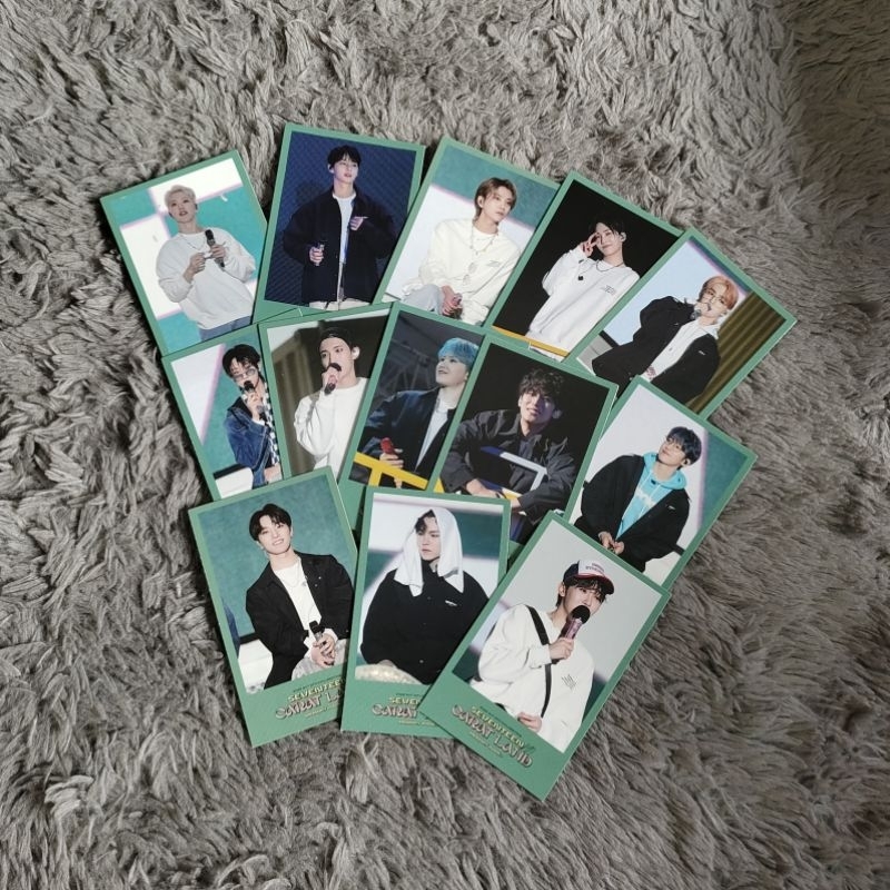 [Ready Stock] - Seventeen Caratland Polaroid Gift Scoups Jeonghan Joshua Jun Hoshi Woozi Wonwoo Ming