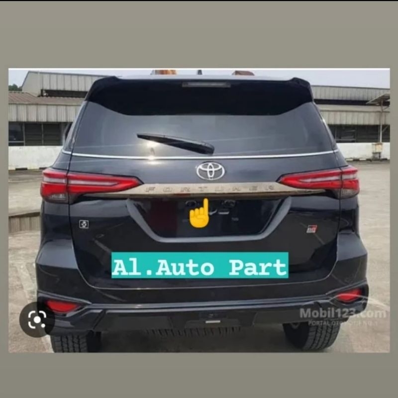 List Bagasi / List Trunklid fortuner 2021 facelift Original