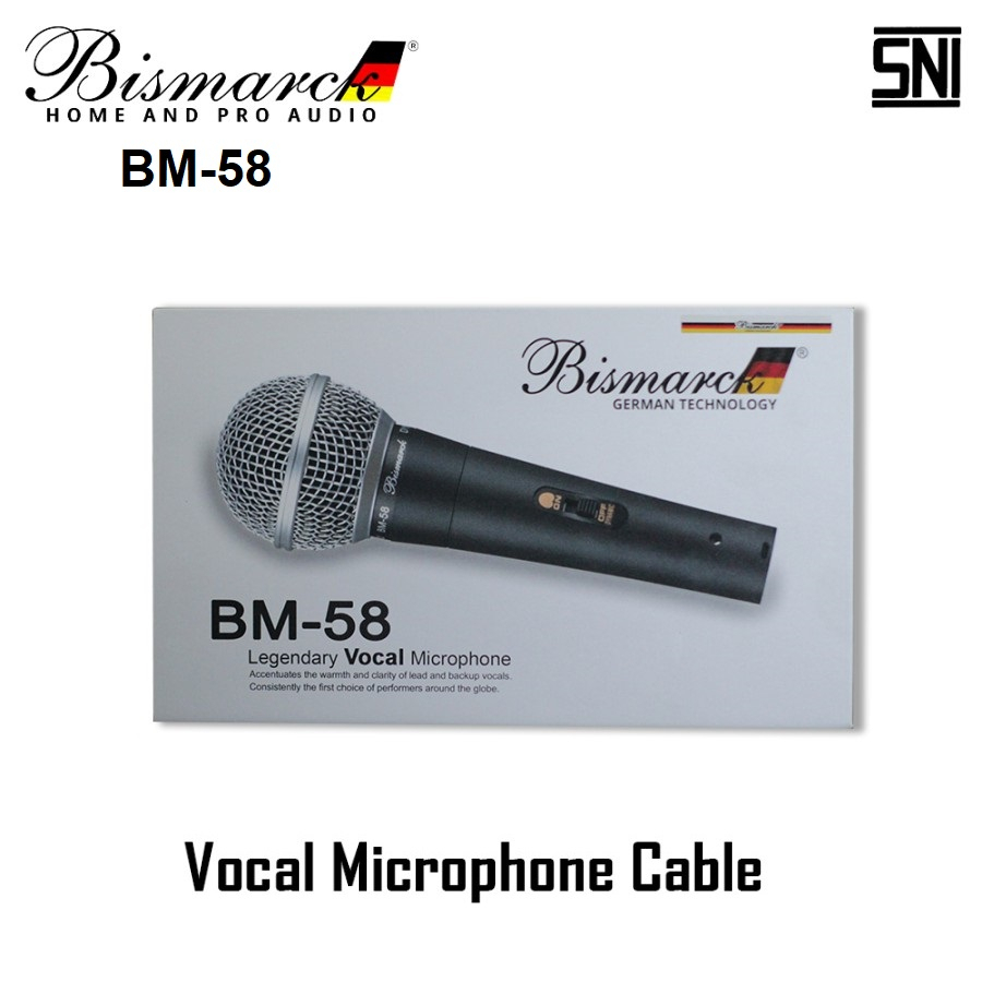 Mic Bismarck BM-58 Legendary Vocal Microphone