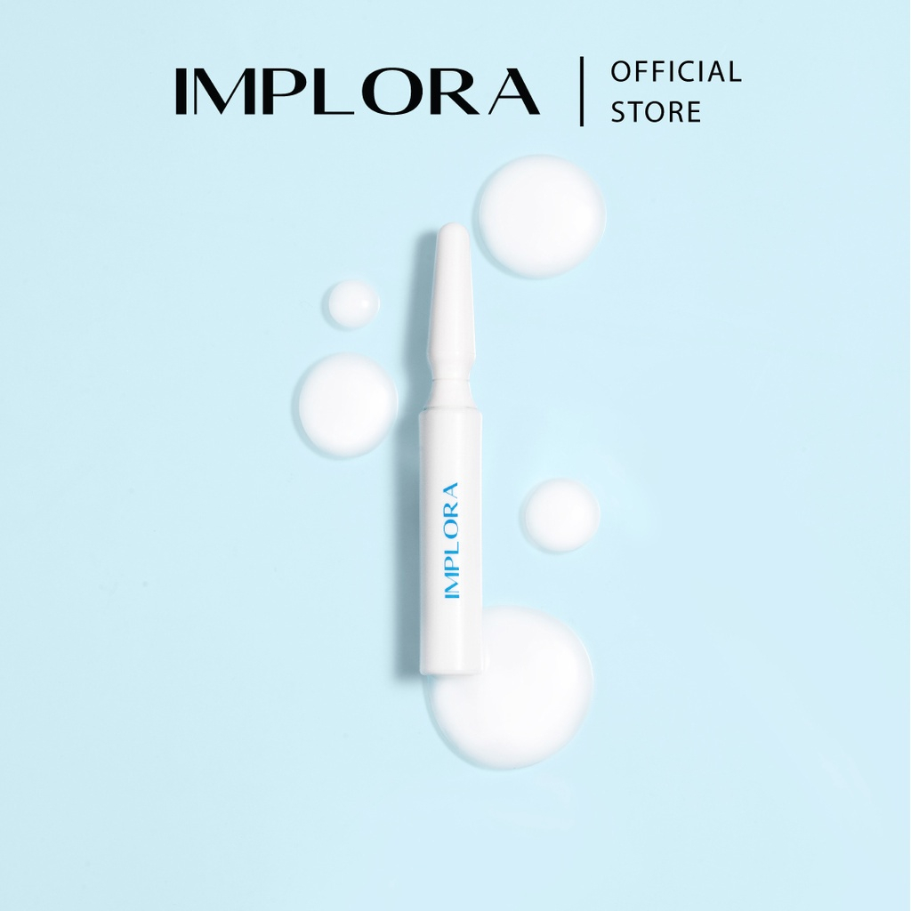 Implora Whitening Milky Serum Ampoule 5ml Glowing Dalam 7 Hari