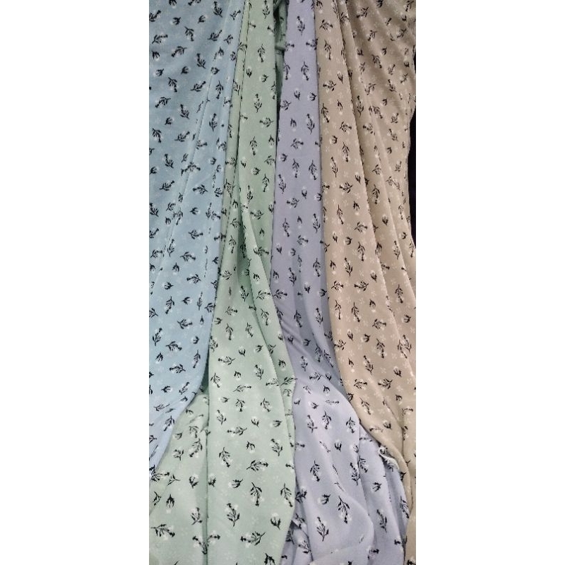 Kain Meteran Murah Kain Crinkle Youryu Valencia