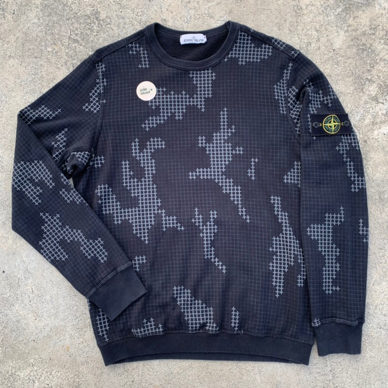 Stone Island Grid Camo