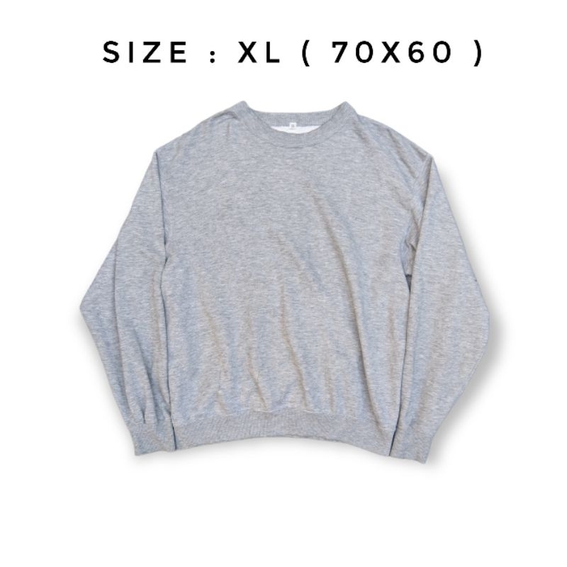 CN uniqlo polos abu-abu