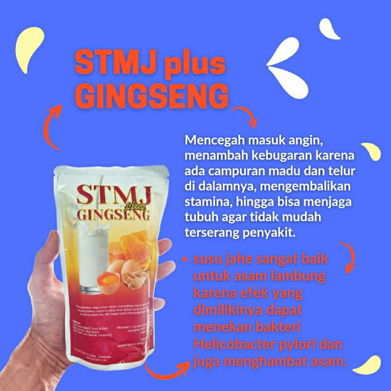 

STMJ plus GINGSENG 250g powder