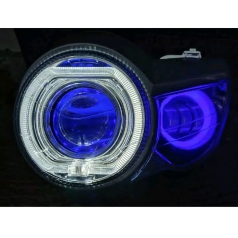 Reflektor Lampu Tiger Revo Pece Set Biled Projector 3 Inc Plus Daymaker Mini 3 Mata Kualitas Terbaik