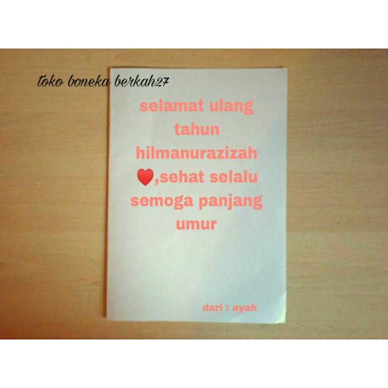 

jasa ketik kata kata buat kado ucapan