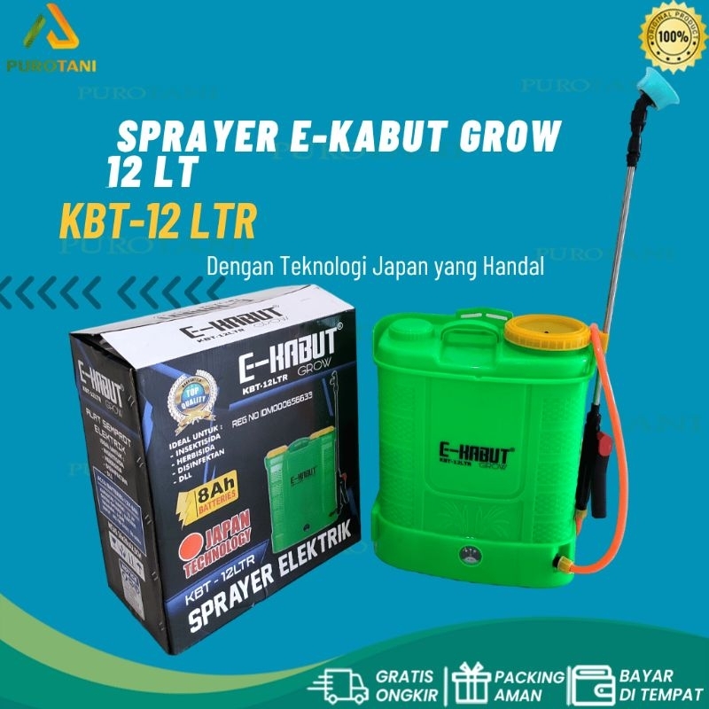 E-Kabut Tangki Sprayer E kabut Elektrik Premium