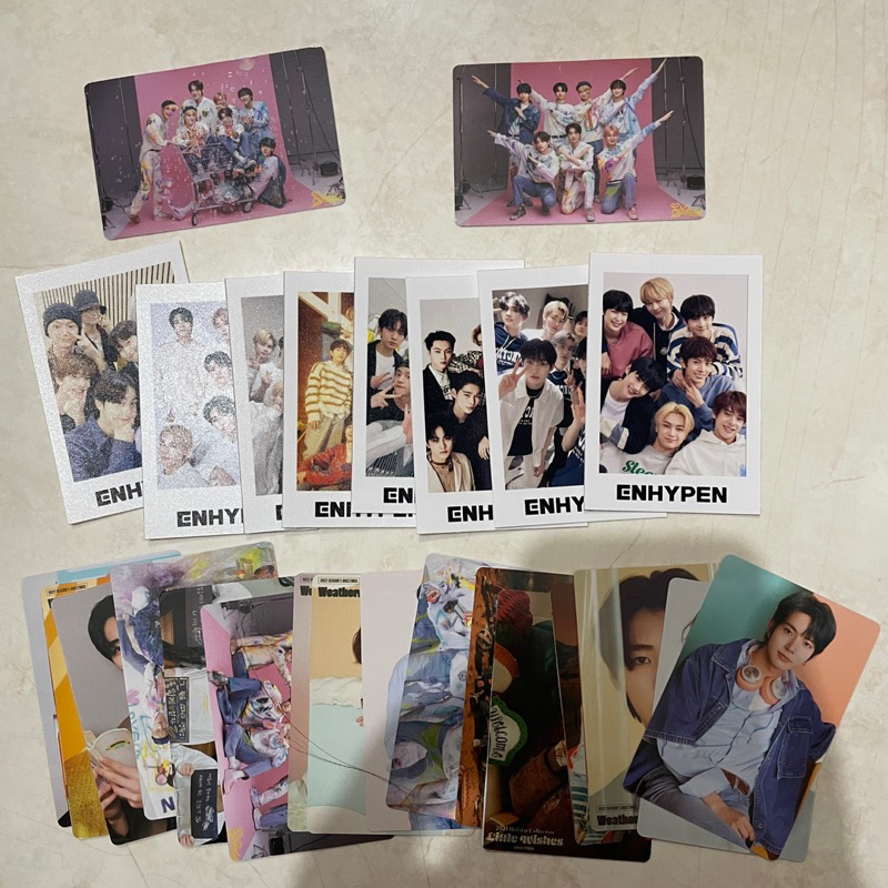 Polaroid Enhypen | Photocard Enhypen | Lomo Card Enhypen | Stiker Enhypen | Card Enhypen | Gift Box 