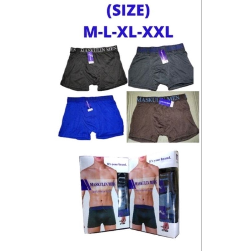 boxer/pop pria dewasa Maskulin/munafi [1pcs]/1lembar