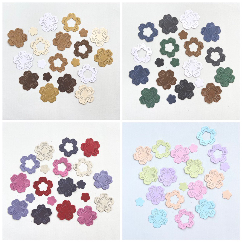 

1 set isi 15pc die cut/ cut die / dies cut / cut dies for scrapbook journal journaling bujo flowe