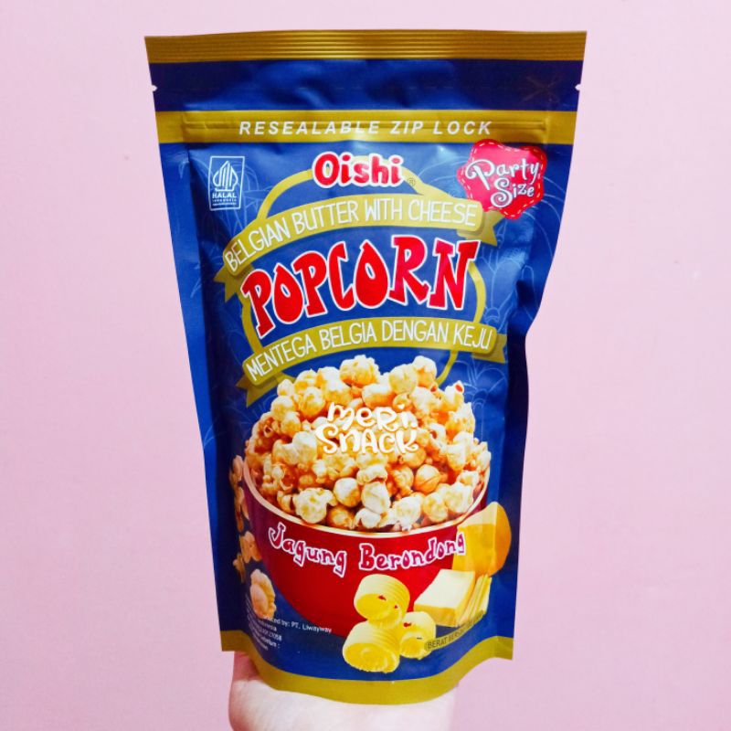 

Oishi Popcorn Belgian Butter with Cheese 100gr