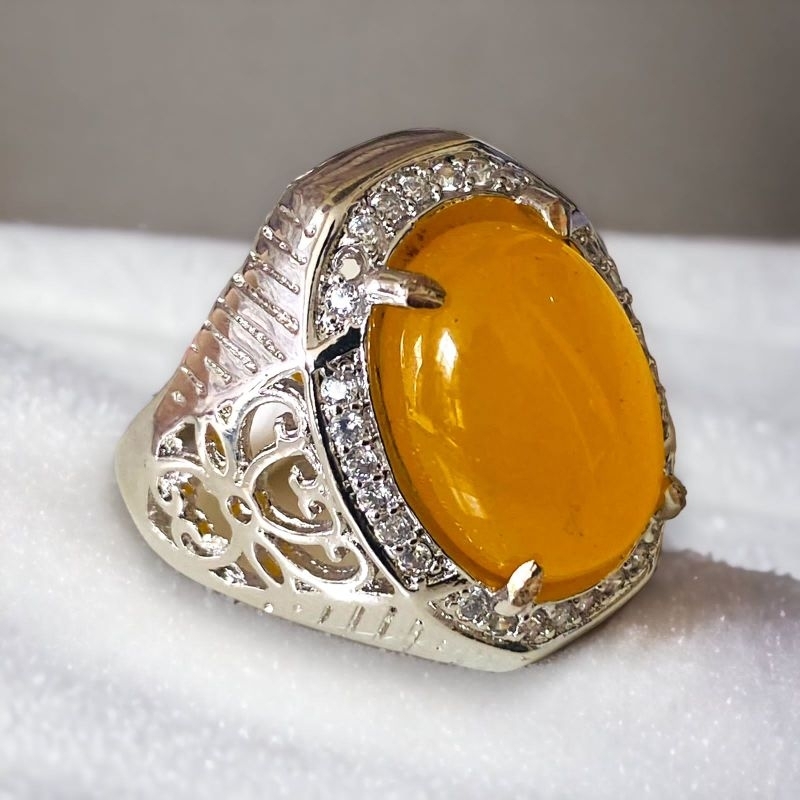 cincin batu akik cincin silver china