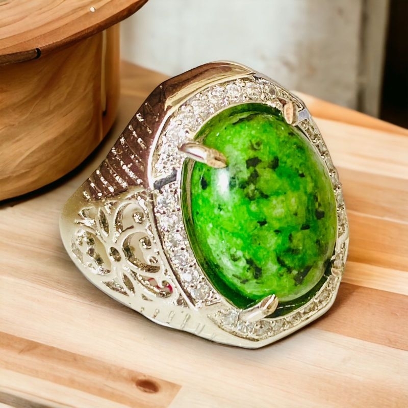 cincin batu akik cincin silver china