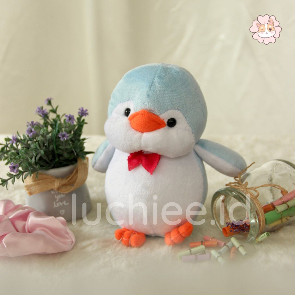 Big Promo Boneka Mini Karakter Penguin Bebek 15 Cm Imut Halus Sni/ Boneka Mesin Capit Hampers Wisuda
